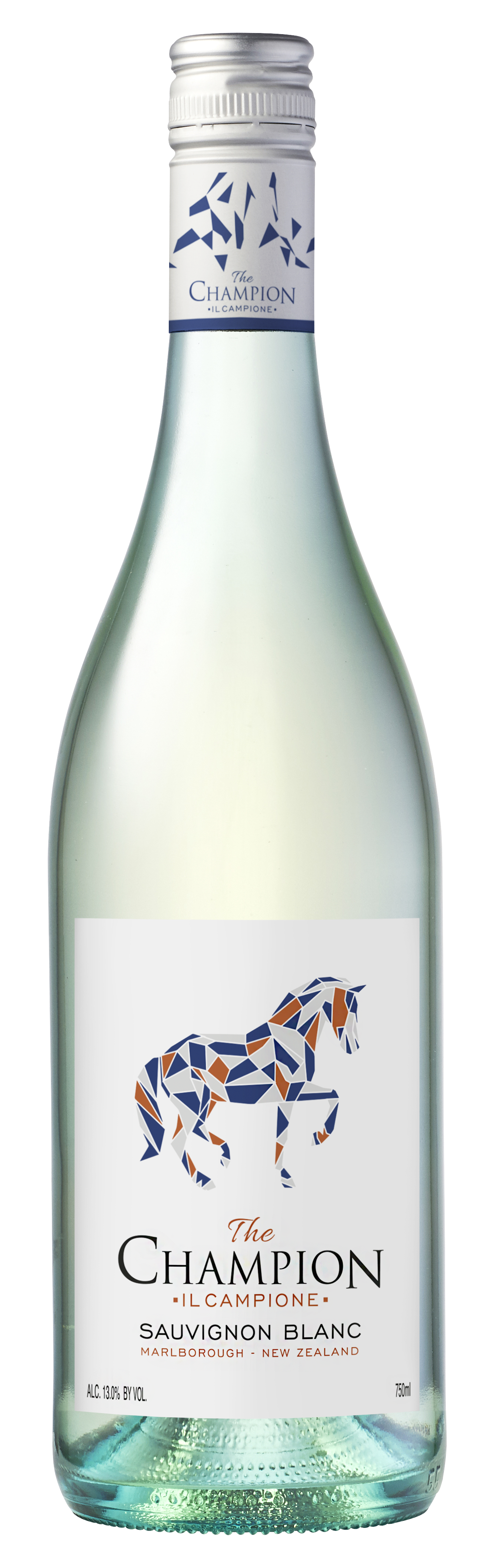 The Champion Sauvignon Blanc wine bottle